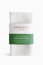 Face wash cloth - 100 % cotton muslin - Unrushd London