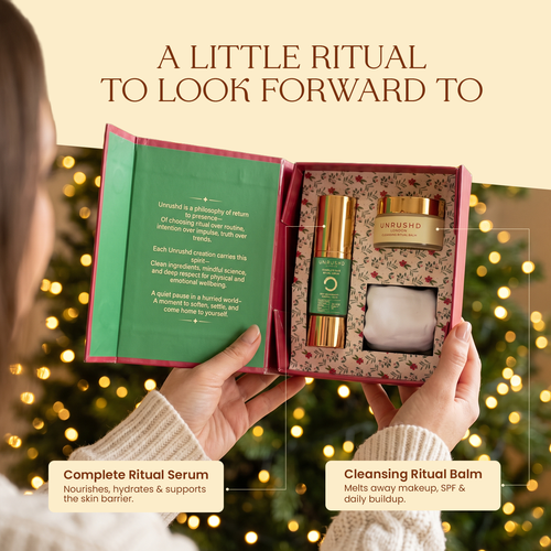 A Gift of Rituals - Limited Edition Holiday Gift Box (Cleansing Balm + Complete Serum, worth £76)