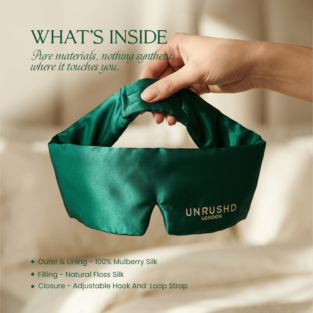 Silk Sleep Mask - Unrushd London