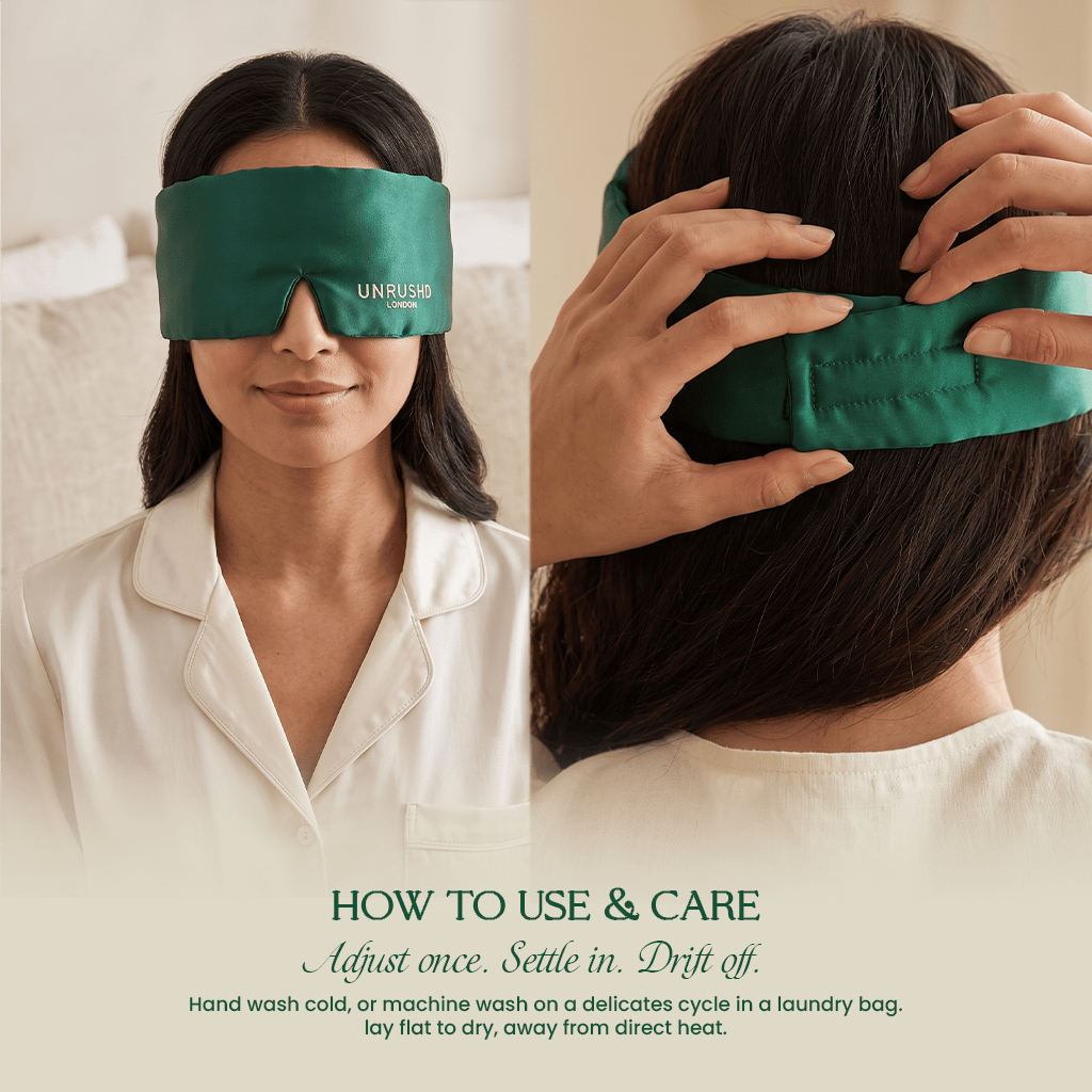 Silk Sleep Mask - Unrushd London